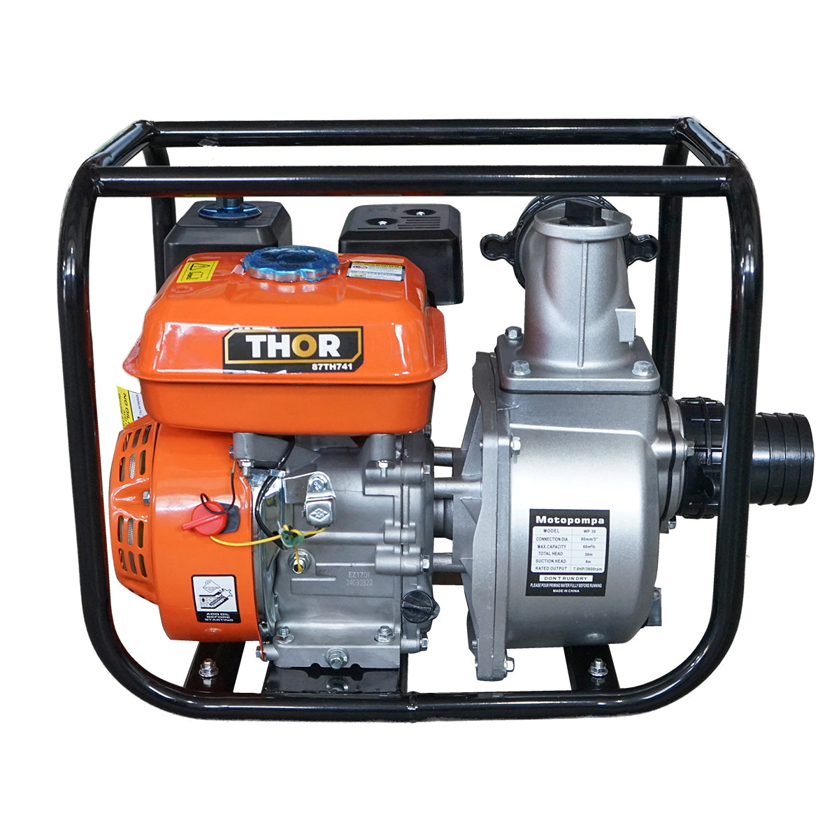 WP30 motor pump 7.5 HP maximum flow 60m3/h THOR